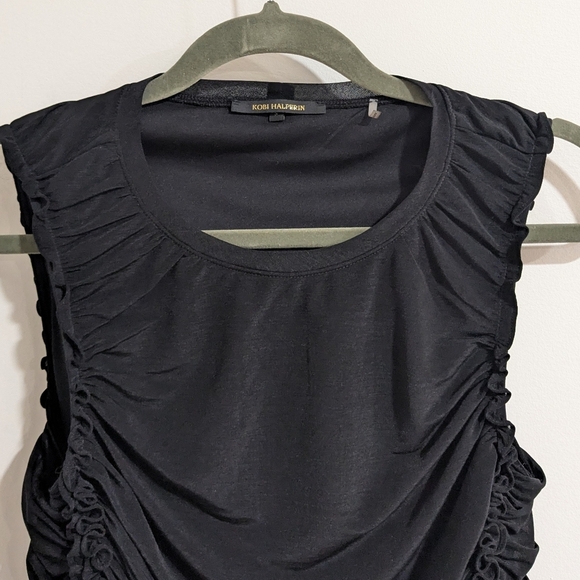 NEW Kobi Halperin Sariyah Shirred Sleeveless Top - Picture 3 of 7